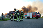 Brand Industrie Agrarisch NB Grote Brand Boerderij Nittersweg Munnekezijl
